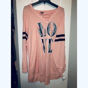 Torrid shirt 3/4 sleeve